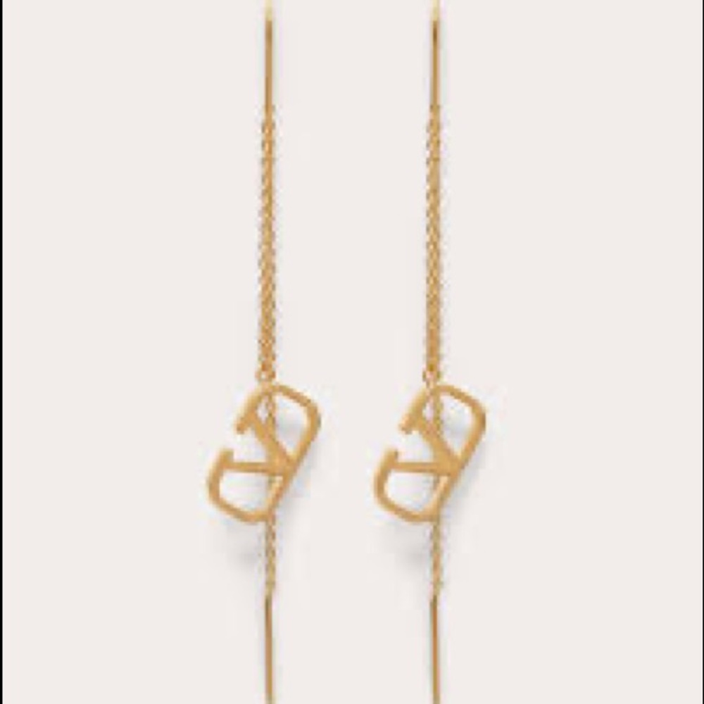 Valentino Garavani Vlogo dangle earrings